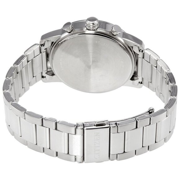 NWT Authentic Citizen Chronograph Quartz Blue Dial Men's Watch - Picture 3 of 3